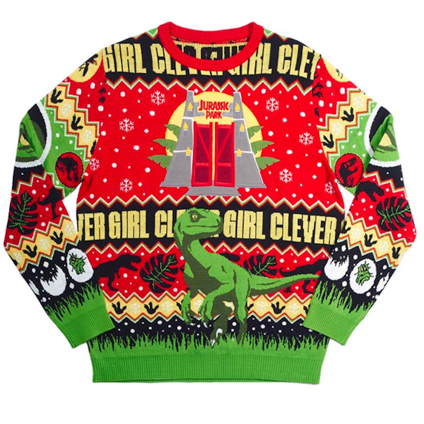 Jurassic Park Christmas Jumper