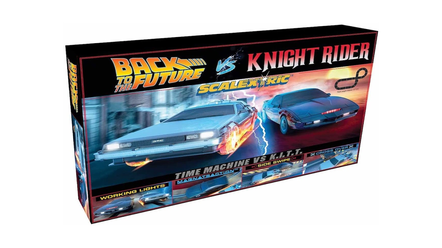 Scalextric Back To The Future vs. Knight Rider Race Set
